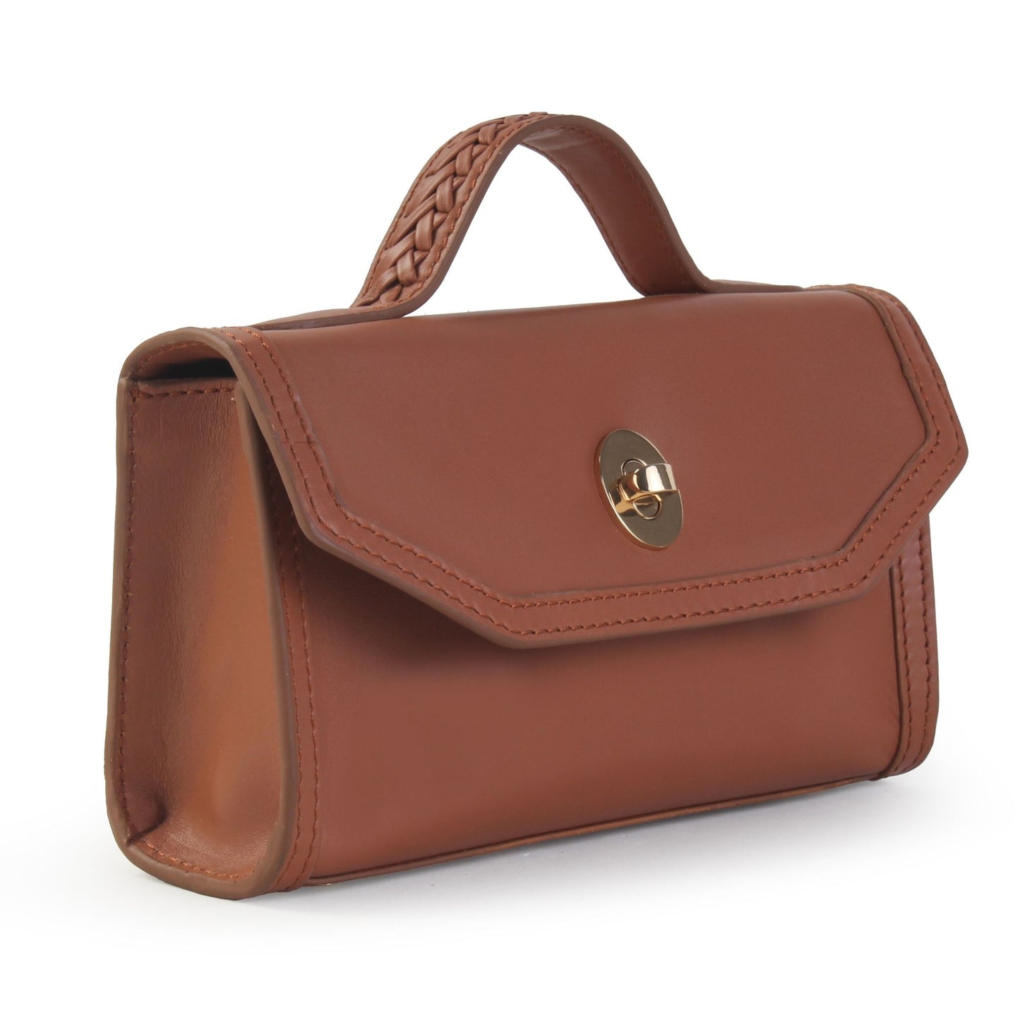 After- Hours Top Handle Cognac