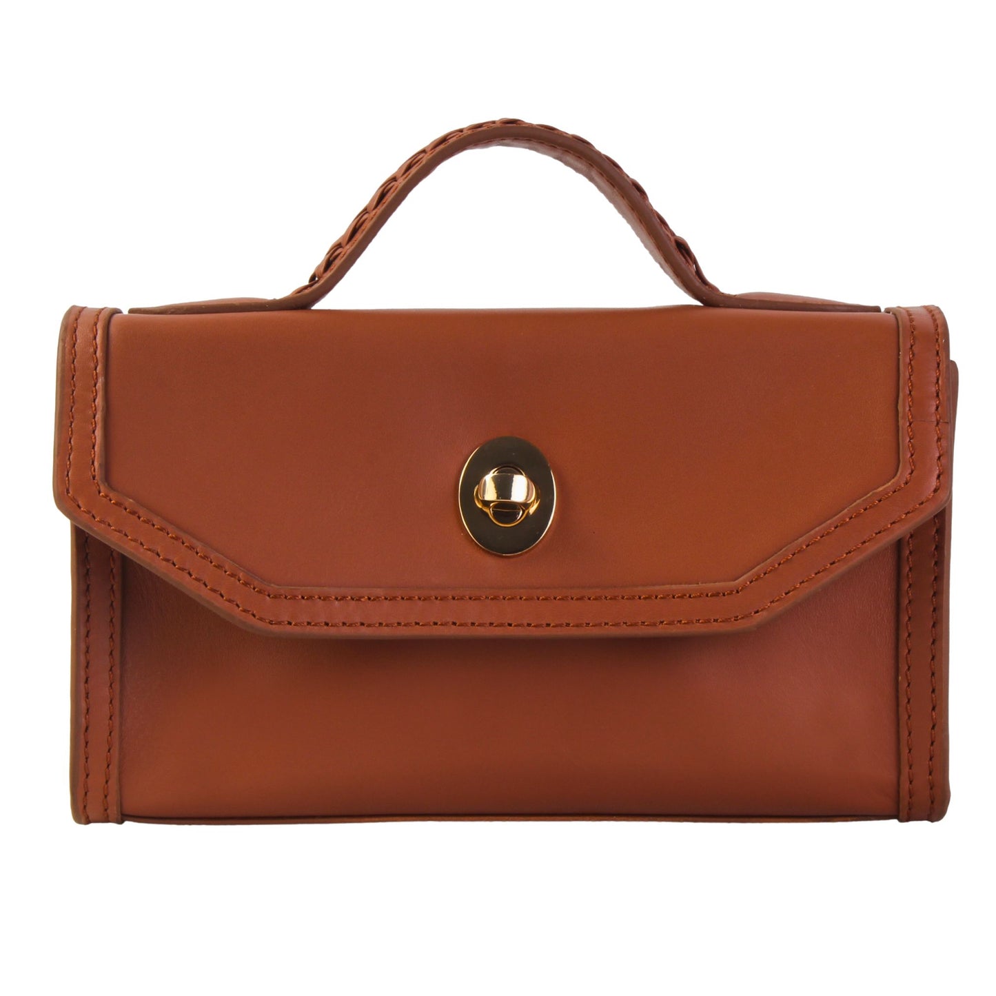 After- Hours Top Handle Cognac